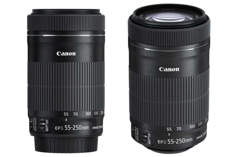 Canon EF-S 55-250m IS (Image Stabilizer) STM  Lens for Canon DSLR Cameras