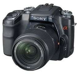 SONY ALPHA A100 DSLR PROFESSIONAL DIGITAL CAMERA + 18-70 SONY LENS KIT