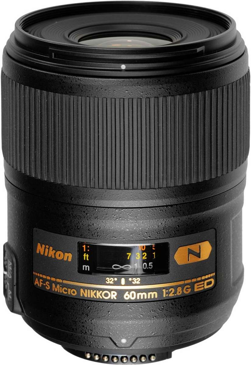 Nikon 60mm f/2.8G ED AF-S 'N' Micro-Nikkor Lens for Nikon DSLR Cameras