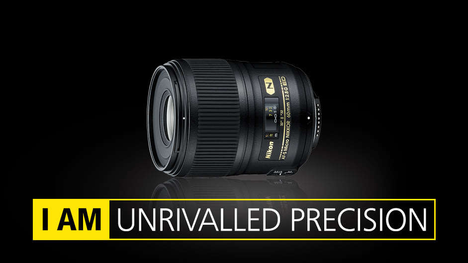 Nikon 60mm f/2.8G ED AF-S 'N' Micro-Nikkor Lens for Nikon DSLR Cameras