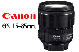 Canon EFS 15-85mm IMAGE STABILIZER ULTRASONIC Lens for Canon cameras