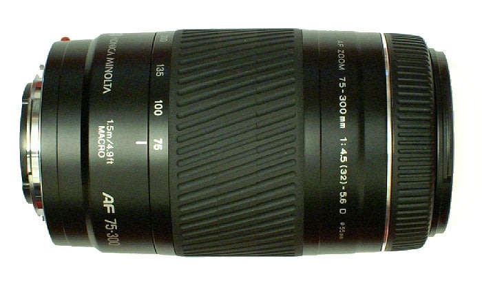 Minolta AF 75-300 F4.5-5.6 Telephoto Zoom Lens for SONY & MINOLTA DSLR Cameras