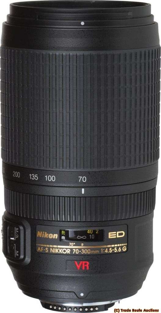 Nikon AF-S 70-300mm f/4.5-5.6G IF ED VR Zoom Vibration Reduction ZOOM LENS for NIKON DSLR Cameras