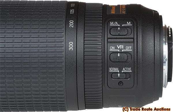 Nikon AF-S 70-300mm f/4.5-5.6G IF ED VR Zoom Vibration Reduction ZOOM LENS for NIKON DSLR Cameras