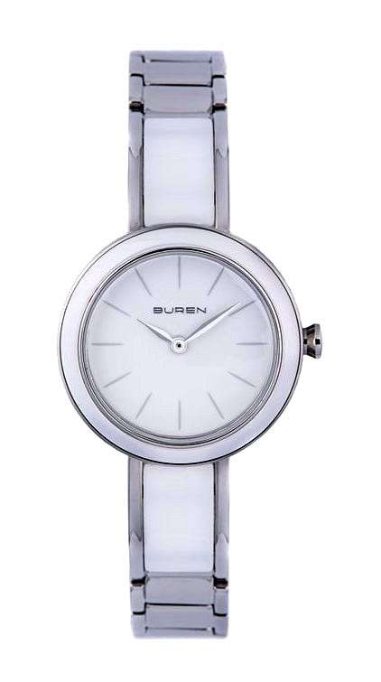 BUREN Ceramic & Stainless Steel Quartz Ladies Watch *** R 1,500-00 ***