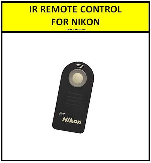 WIRELESS Remote CONTROL for Nikon digital cameras D3000, D5000, D5100, D90, D7000 ETC
