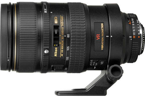 Nikon 80-400mm f4.5-5.6D ED AF VR Zoom Lens for Nikon Digital SLR Cameras