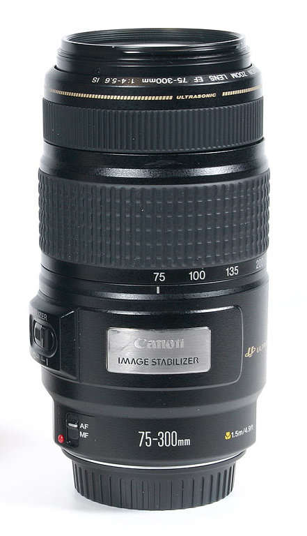 Canon EF 75-300mm ULTRASONIC IMAGE STABILIZER Zoom Lens for Canon Cameras