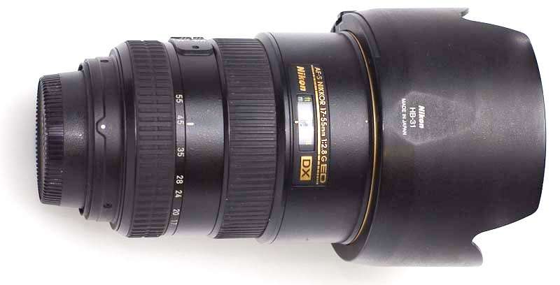 Nikon AF-S DX NIKKOR 17-55mm f/2.8G IF-ED Zoom Lens with Auto Focus for Nikon DSLR Cameras