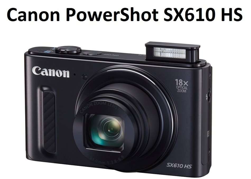 Canon PowerShot SX610 HS 20.2MP Digital Camera | Wi-Fi