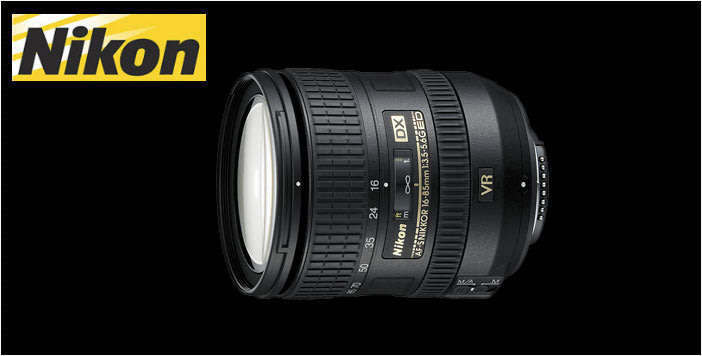 Nikon AF-S DX Nikkor 16-85mm VR Lens for Nikon DSLR Cameras