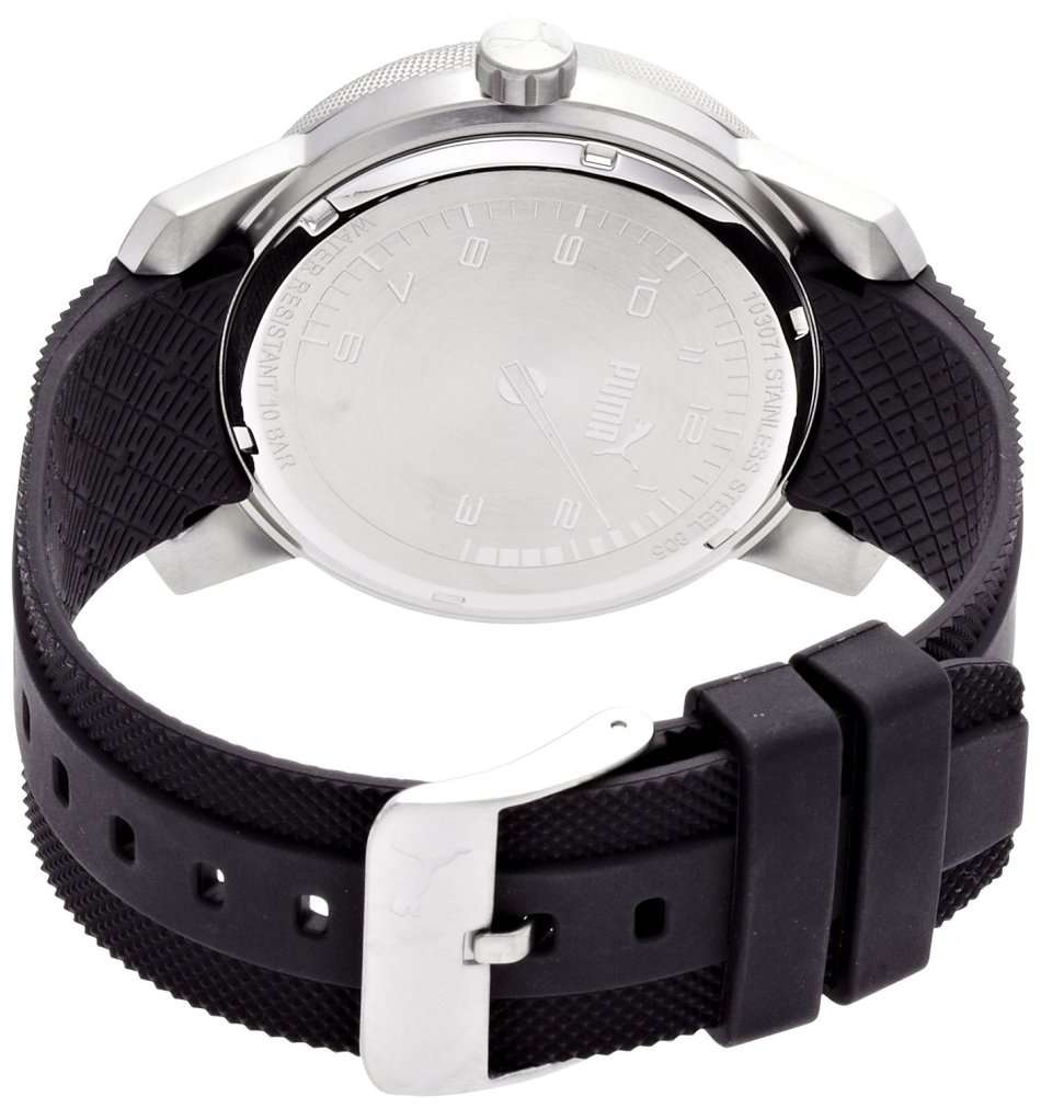Puma PU103071001 Essence 3HD Silver Black Men's Watch - BRAND NEW *** PUMA ***