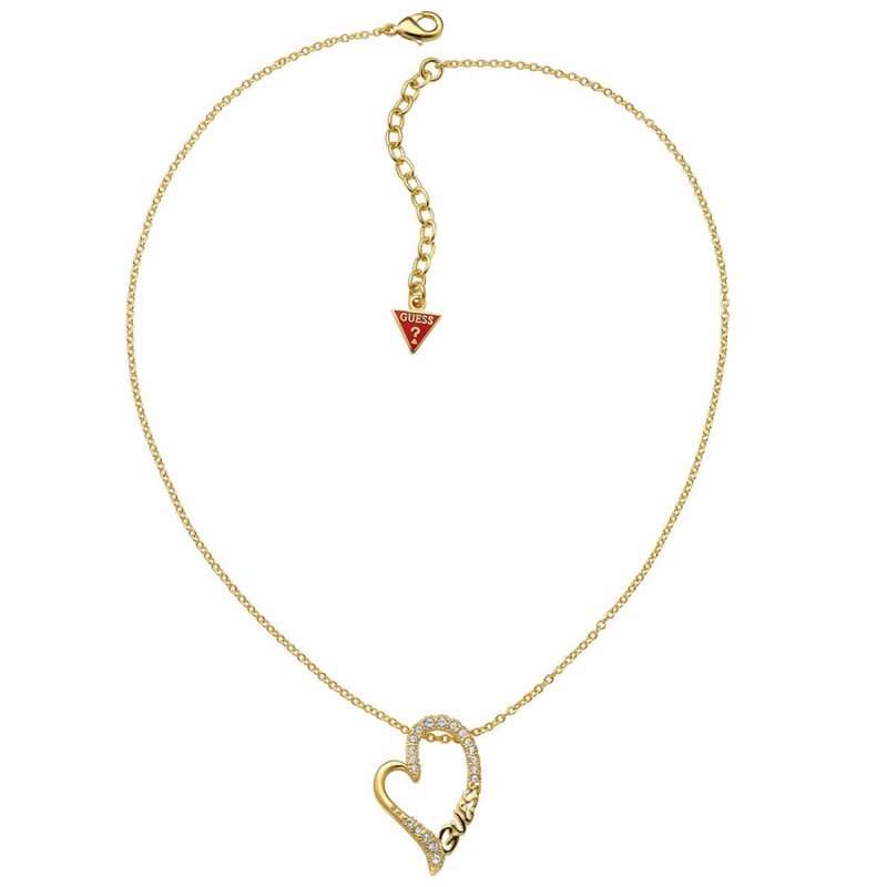 GUESS Necklace ETERNALLY YOURS UBN71262 with heart pendant  - Brand new in Box