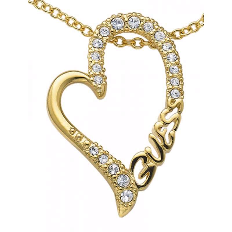 GUESS Necklace ETERNALLY YOURS UBN71262 with heart pendant  - Brand new in Box
