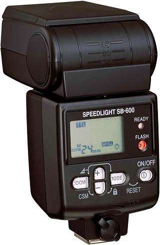 Nikon SB-600 Speedlight Flash for Nikon DSLR Cameras