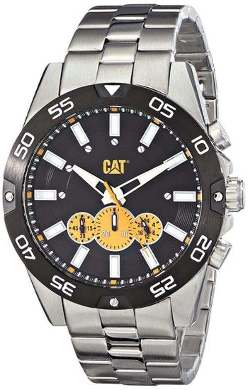 Caterpillar BLACK DIAL CHRONOGRAPH MEN'S WATCH IN14311127 - Brand New in Box