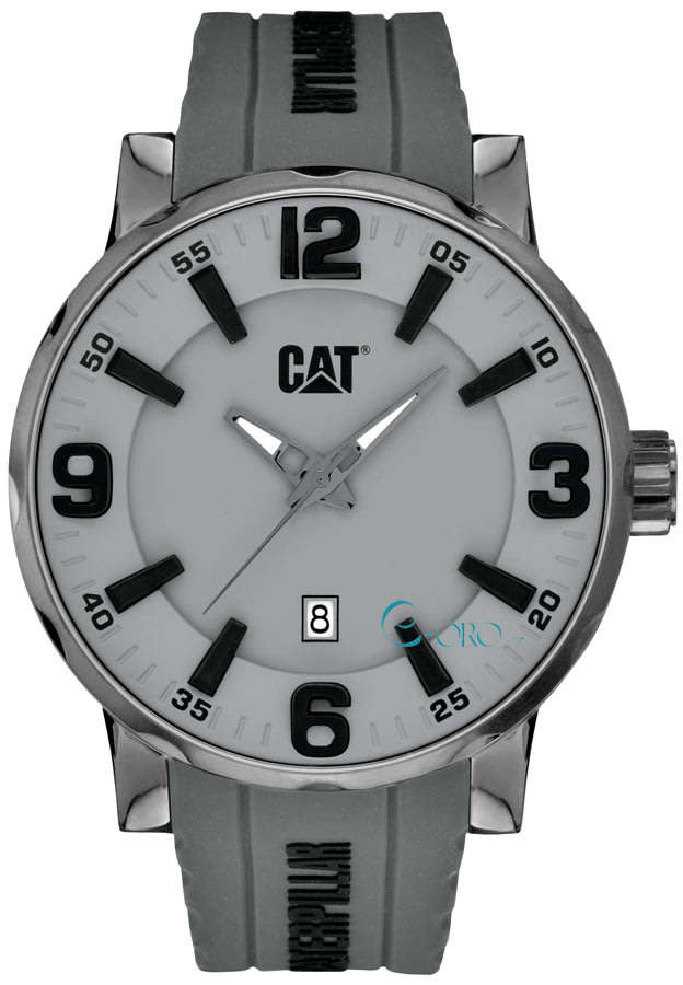 CATERPILLAR Mens NJ15125531 Bold Analog Display Quartz XL Grey Watch - Brand New in Box