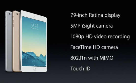 APPLE IPAD MINI 3 | 64GB | WiFi | GOLD | RETINA DISPLAY | MGY92HC/A IPAD MINI3