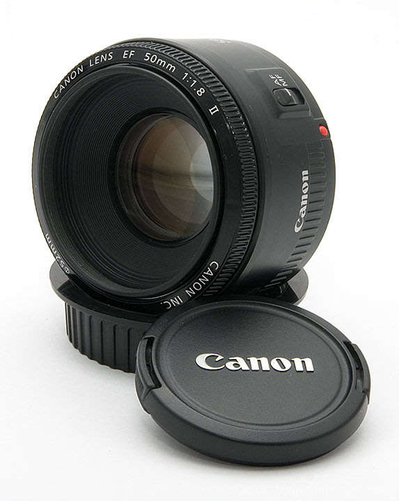Canon EF 50mm f/1.8 II Lens - Fits Canon Cameras