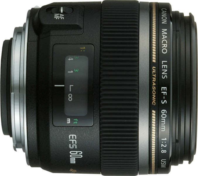 Canon EF-S 60mm f/2.8 USM Lens for Canon DSLR CAMERAS