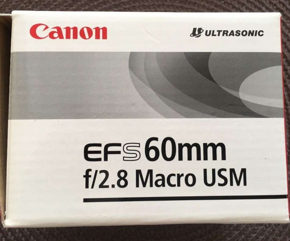 Canon EF-S 60mm f/2.8 USM Lens for Canon DSLR CAMERAS | NEW IN BOX