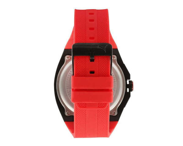 Puma Men's Iconic Black Rubber Analog Quartz Watch - PU103501005   - BRAND NEW *** PUMA ***