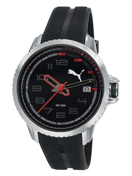 Puma Men's Watch with Black Silicon Band and Black Dial PU103281004   - BRAND NEW *** PUMA ***