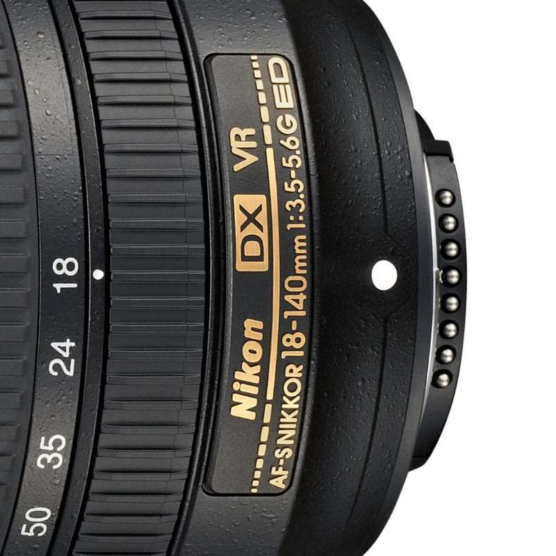 Nikon 18-140mm f/3.5-5.6G ED VR AF-S DX NIKKOR Telephoto & Wide Angle Zoom Lens for Nikon DSLRs