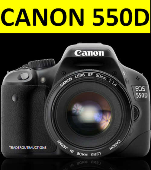18 Megapixels - Canon EOS 550D Digital SLR camera FULL HD  with Canon 18-55MM IS LENS