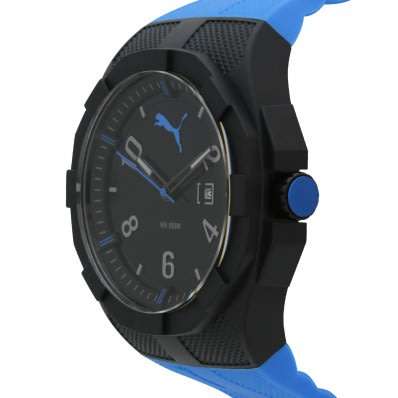 Puma Men's Iconic Blue Silicone Analog Quartz Watch - PU103501004  - BRAND NEW *** PUMA ***