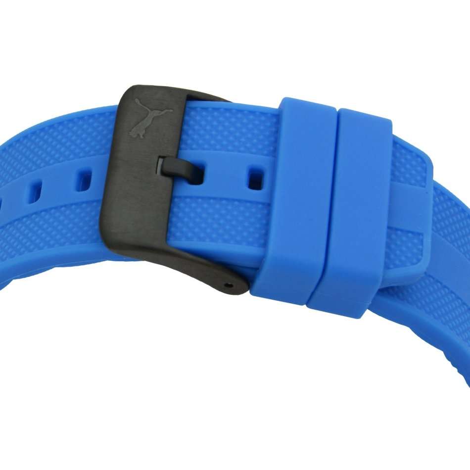 Puma Men's Iconic Blue Silicone Analog Quartz Watch - PU103501004  - BRAND NEW *** PUMA ***