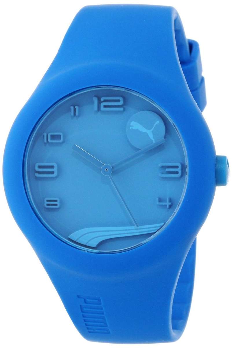 Puma Men's Form PU103001003 Blue Silicone Analog Quartz Watch with Blue Dial BRAND NEW *** PUMA ***