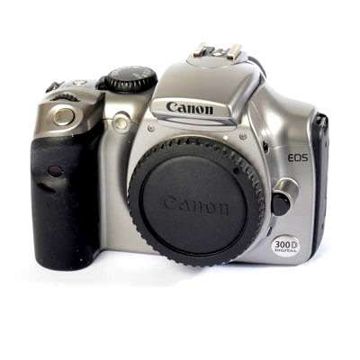 Canon EOS 300D Digital SLR camera (SILVER) - BODY ONLY