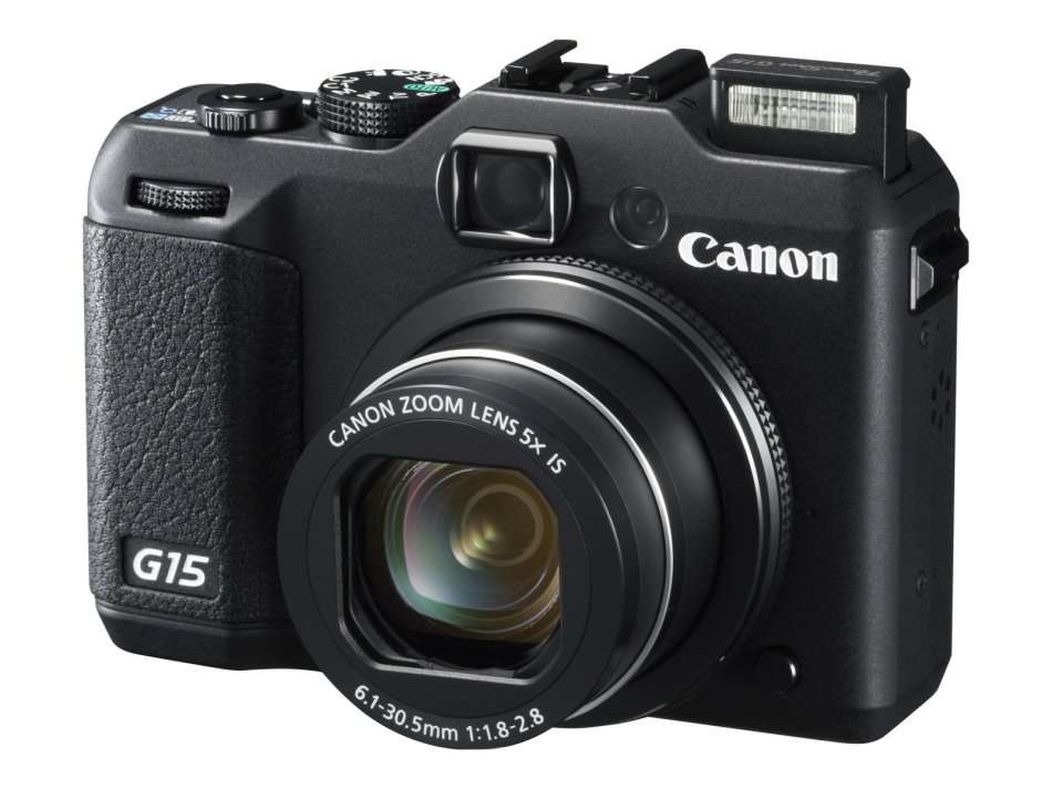 Canon PowerShot G15 | DIGIC 4 IMAGE PROCESSOR | 5X OPTICAL ZOOM | DIGITAL CAMERA