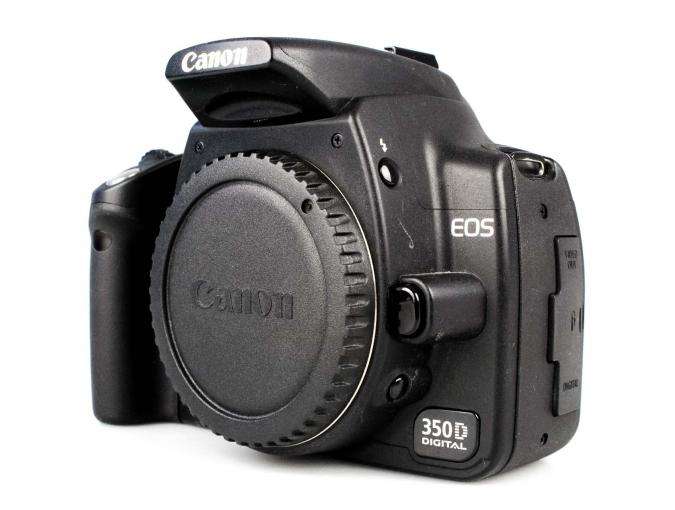 Canon EOS 350D Digital SLR camera BODY ONLY (BLACK)