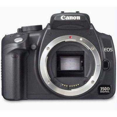Canon EOS 350D Digital SLR camera BODY ONLY (BLACK)