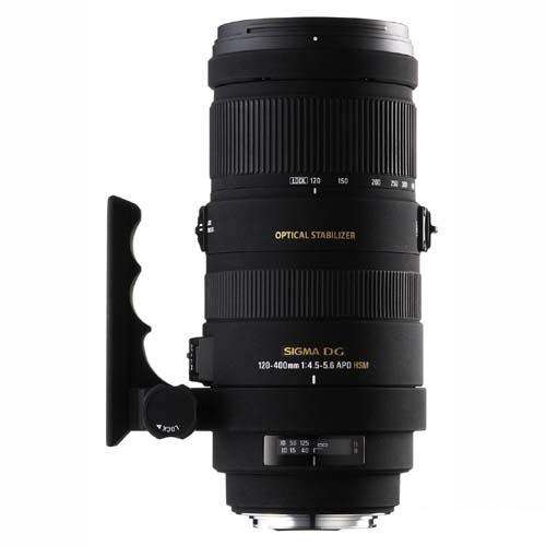 Sigma 120-400mm f/4.5-5.6 AF APO OS (OPTICAL STABILIZER) HSM Telephoto Zoom Lens for Nikon DSLRS