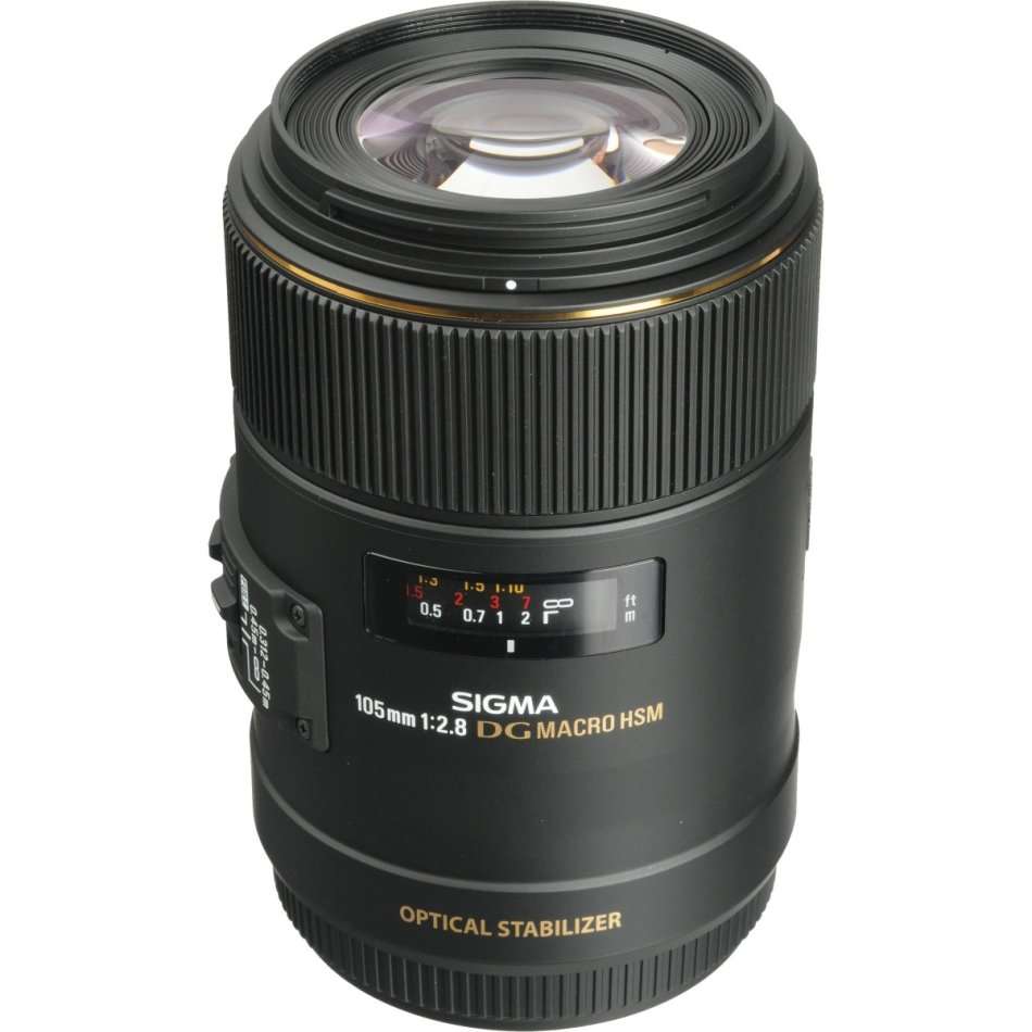Sigma 105mm f/2.8 EX DG OS HSM Optically Stabilized Lens for CANON DSLR Cameras