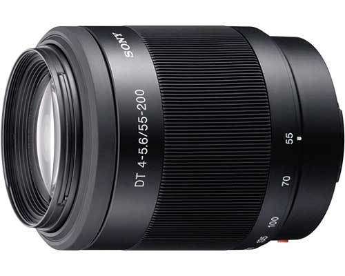 Sony 55-200mm f/4-5.6 Compact Super Telephoto Zoom Lens - For Sony DSLR Cameras