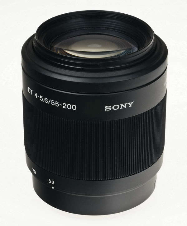 Sony 55-200mm f/4-5.6 Compact Super Telephoto Zoom Lens - For Sony DSLR Cameras