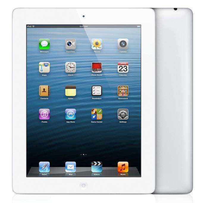 IPAD 4 | 16GB | 4G CELLULAR | WiFi | LATEST | WHITE | GENUINE APPLE  ** RETINA DISPLAY ** MD525HC/A