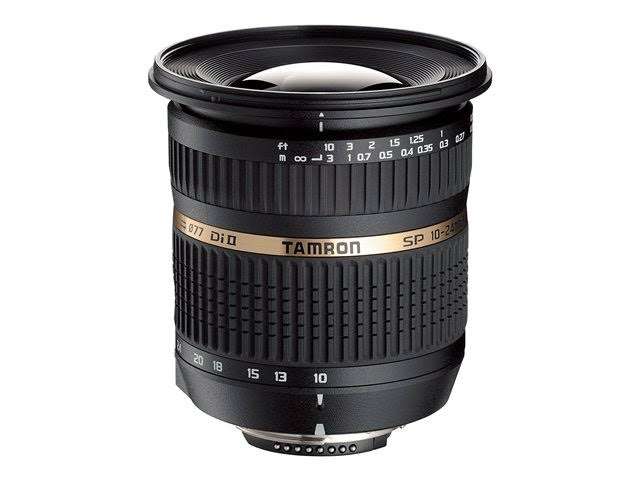 Tamron SP AF 10-24mm f / 3.5-4.5 DI II Wide Angle Zoom Lens For Nikon DSLR Cameras