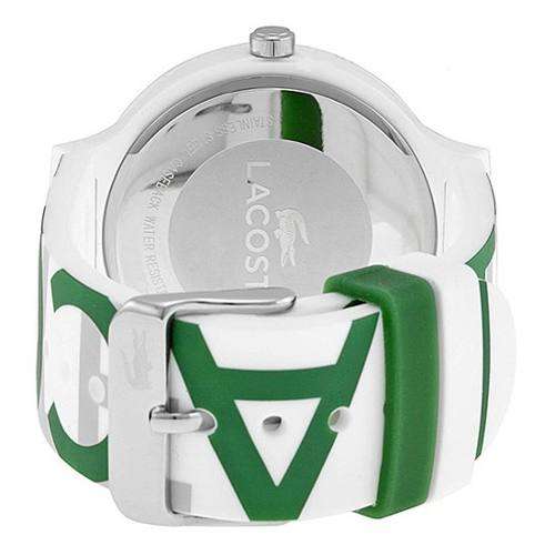 Lacoste Goa Green/White Dial Rubber Unisex Watch 2020062