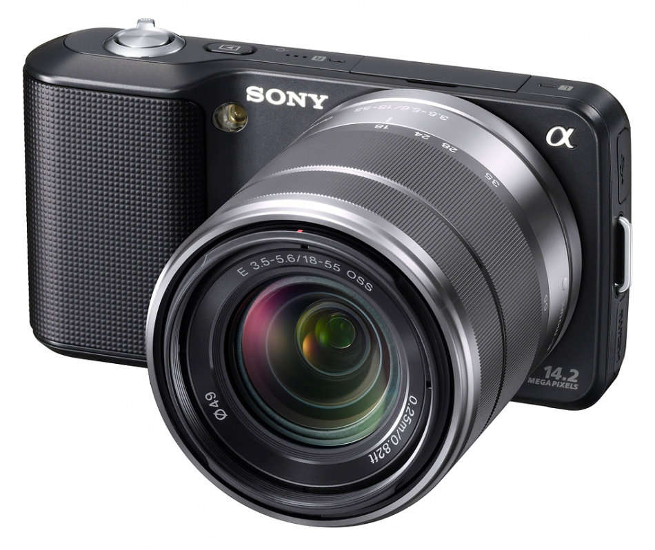 SONY NEX-3 14.2MP with 18-55mm Lens Optical Steady Shot E-MOUNT Digital Camera Kit - Grab a bargain