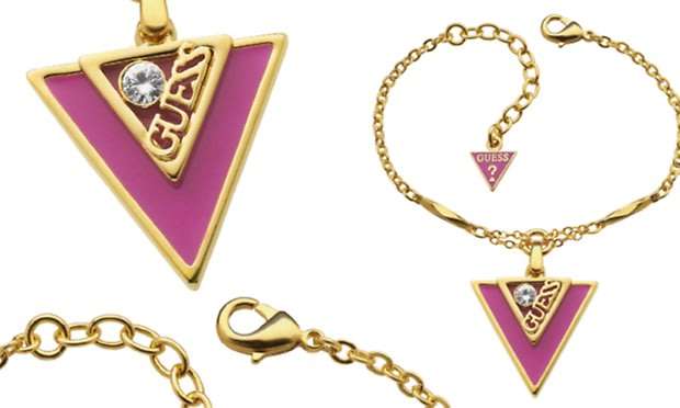 Guess Triangle Charm Bracelet UBB71319 - Brand new in Box