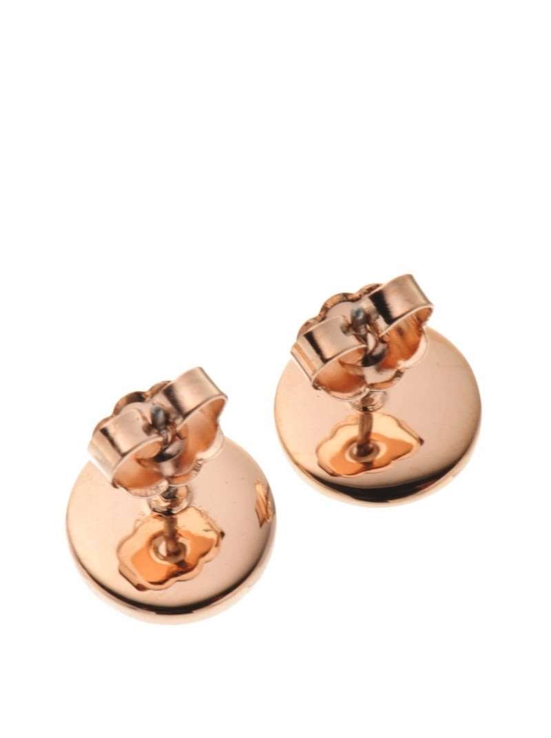 GUESS JEWELLERY LADIES' PVD ROSE PLATING UPTOWN GIRL EARRINGS UBE11447 - Brand new in Box