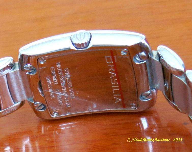 Ebel Brasilia Women's 9976M22 Mini Mother of Pearl Dial Stainless Steel Watch