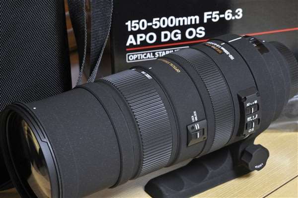 SIGMA 150-500mm F5-6.3 APO DG OS (OPTICAL STABILIZER) ZOOM Lens for CANON DSLR Cameras-  Brand New