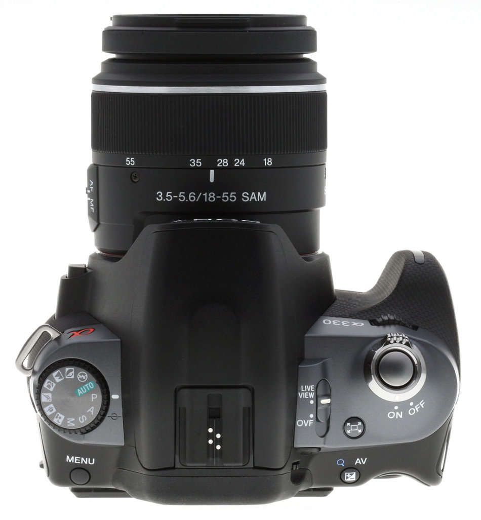 SONY ALPHA A330 DIGITAL CAMERA + 18-55 SONY LENS PROFESSIONAL CAMERA KIT