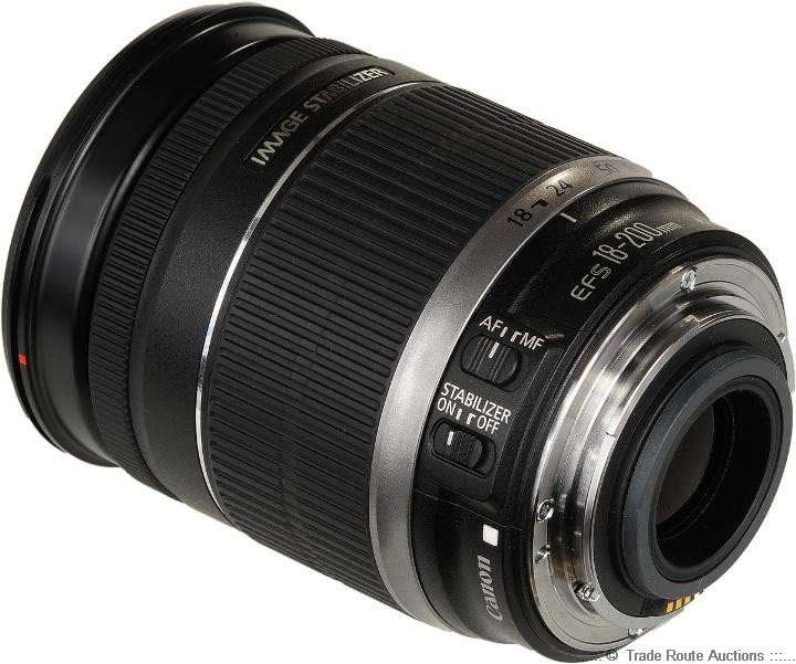 Canon EF-S 18-200mm f/3.5-5.6 IS EF-s - IMAGE STABILIZER LENS for CANON DSLR Cameras